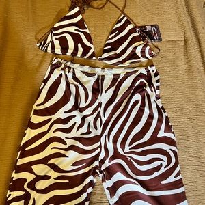 Two piece summer outfit